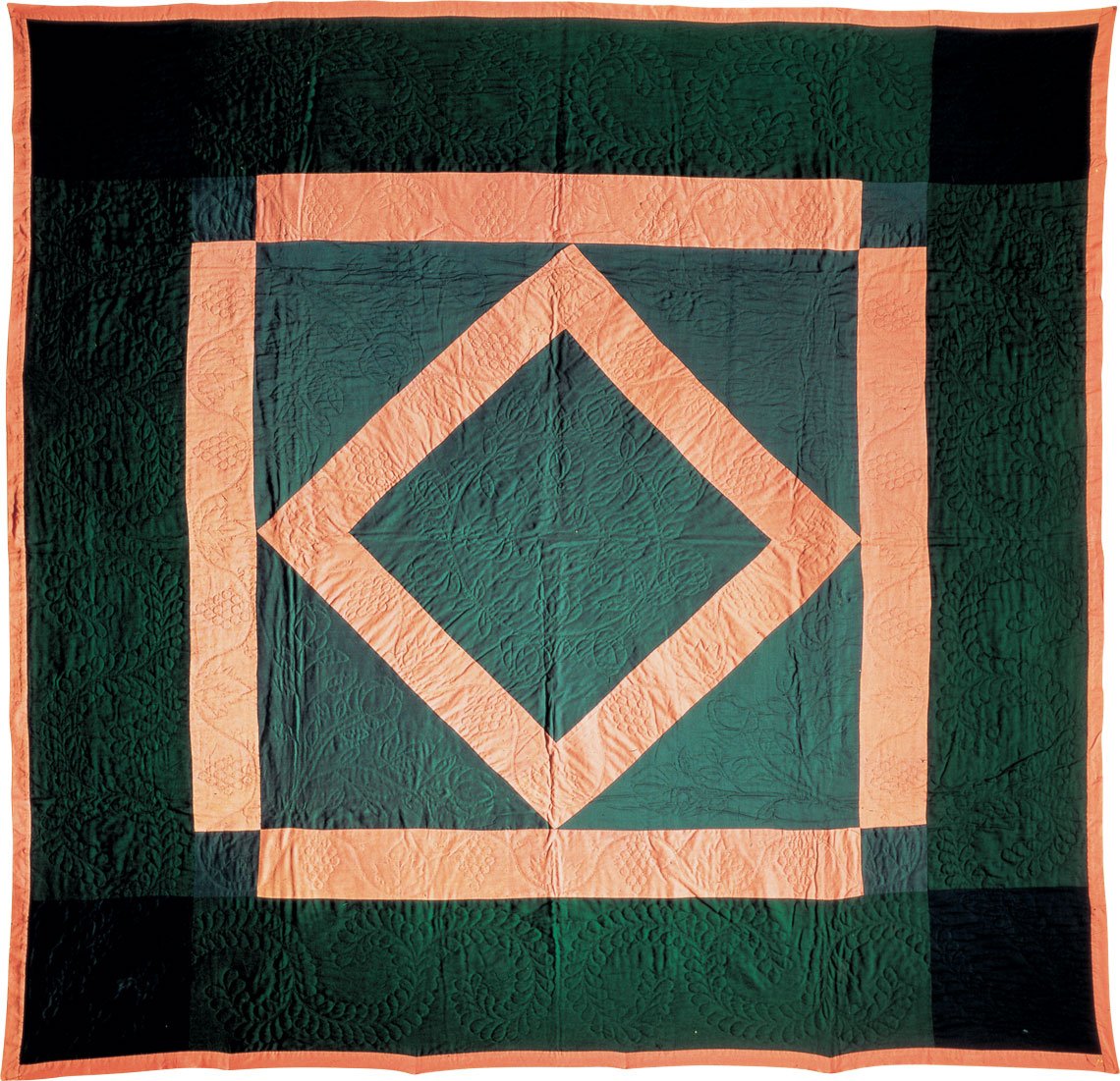 Amish Quilt A Diamond Within A Square American Folk Art Museum Collection Incollect