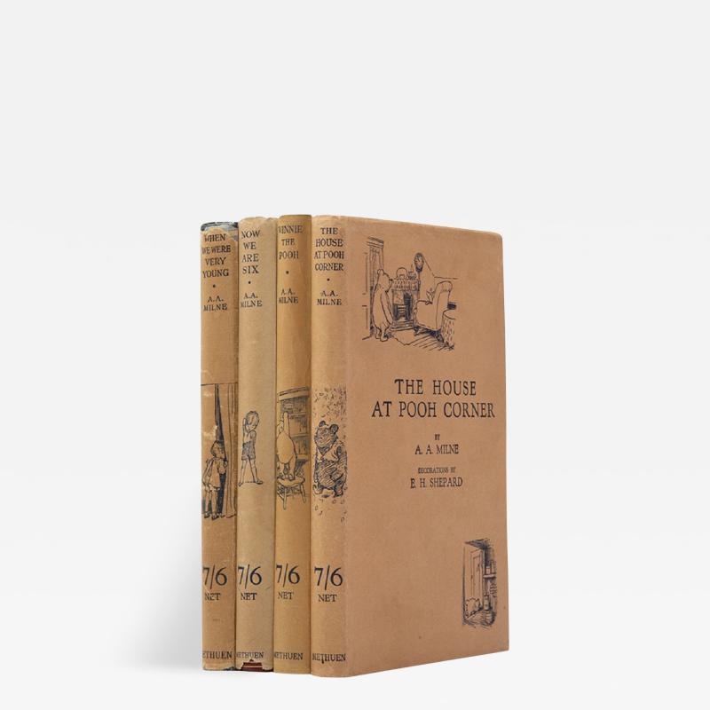  A A Milne A Complete Set of Winnie the Pooh Books by A A Milne