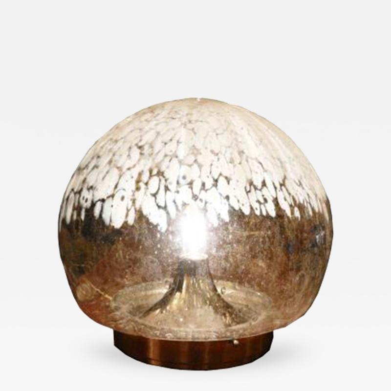  A V Mazzega A Modernist Globe Table Lamp by Mazzega