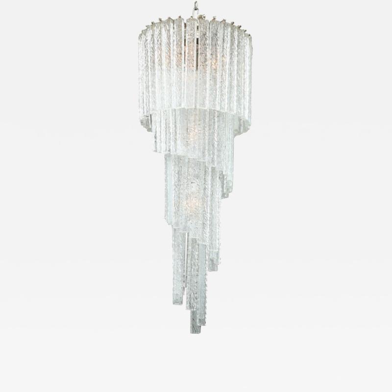  A V Mazzega Mazzega Crystal Chandelier