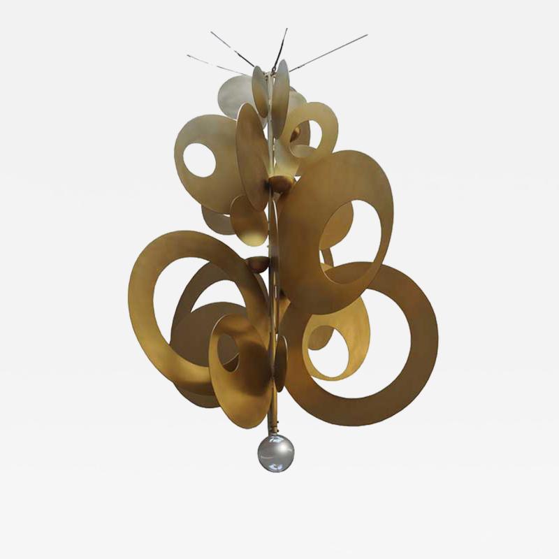  ADG Lighting 77677 Contemporary Coin Chandelier ADG Lighting