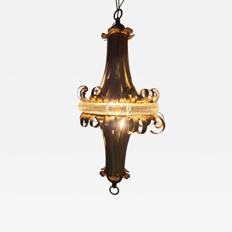  ADG Lighting Add on Chandelier Gold leafs