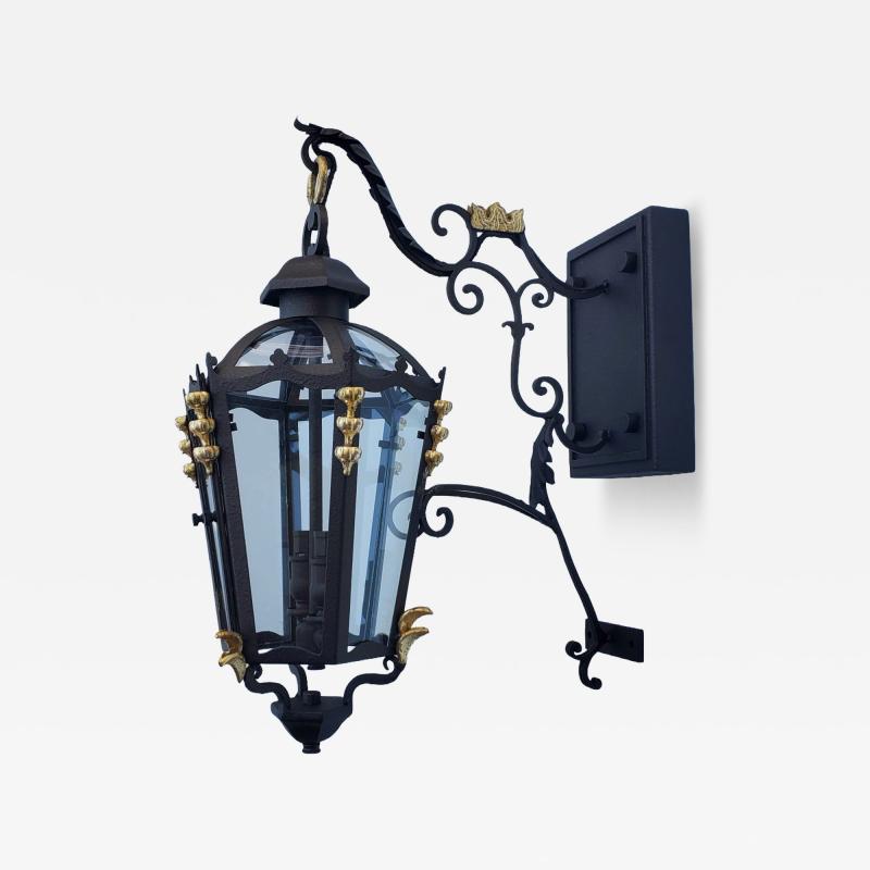  ADG Lighting Black gold Sconce restoration