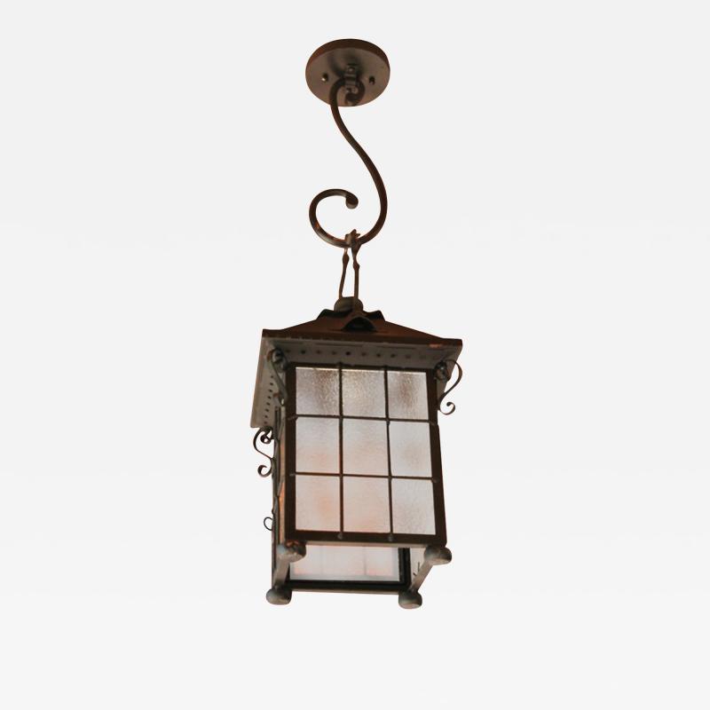  ADG Lighting Brentwood iron pendant lantern