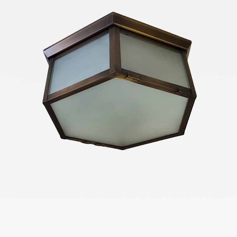  ADG Lighting Flush mount hexagon fixture