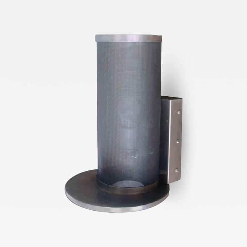  ADG Lighting Mesh Sconce Brushed Nickel Finish