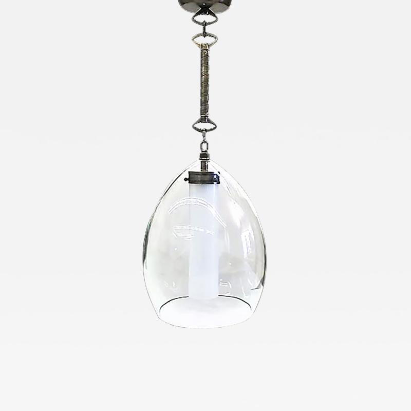  ADG Lighting Pyrex and Cylinder Pendant