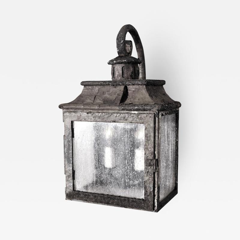  ADG Lighting Rustic Iron Lantern Wall Light Old World Lighting