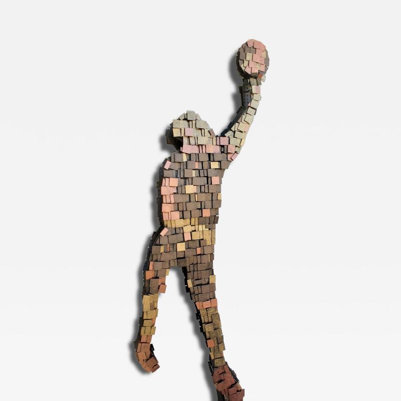  ADG Lighting Sporty boys copper sculptures