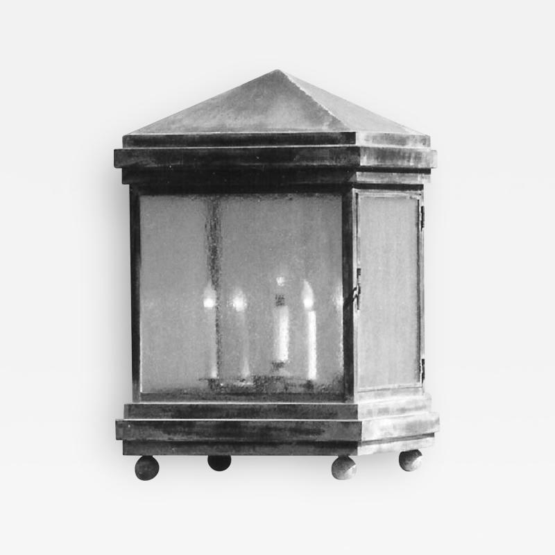  ADG Lighting Square Pilaster Lantern