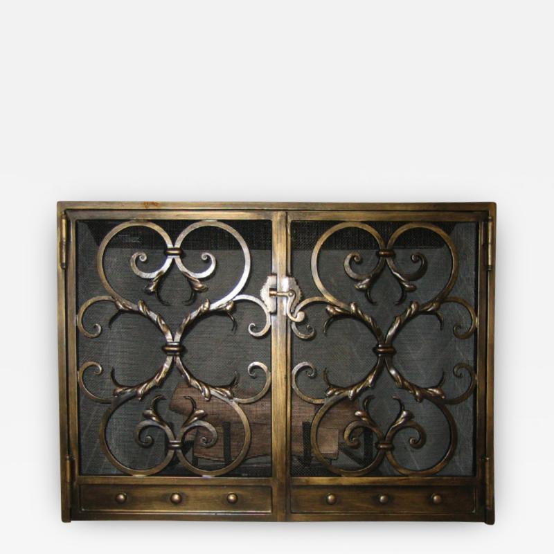  ADG Lighting Westchester Fireplace Screen