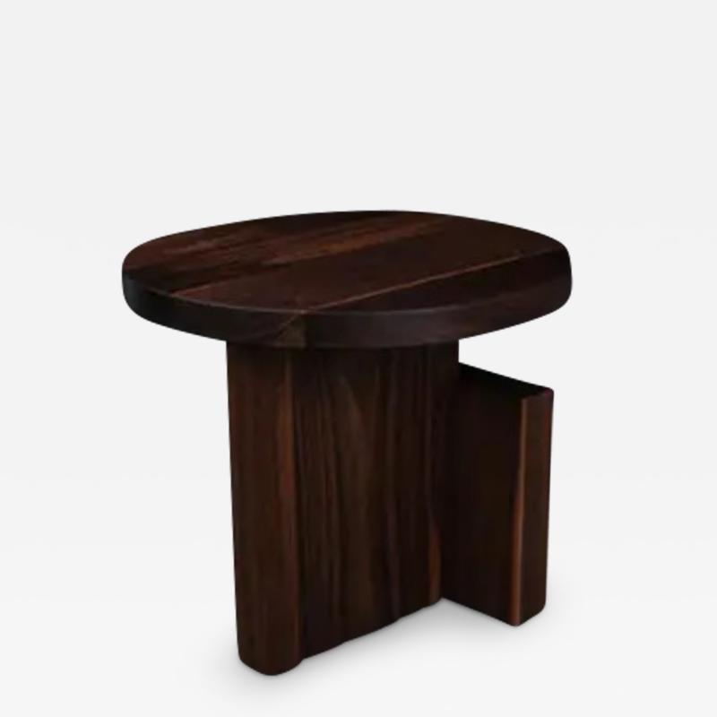  AMBROZIA TOTEM Side Table by AMBROZIA Solid Walnut Large 