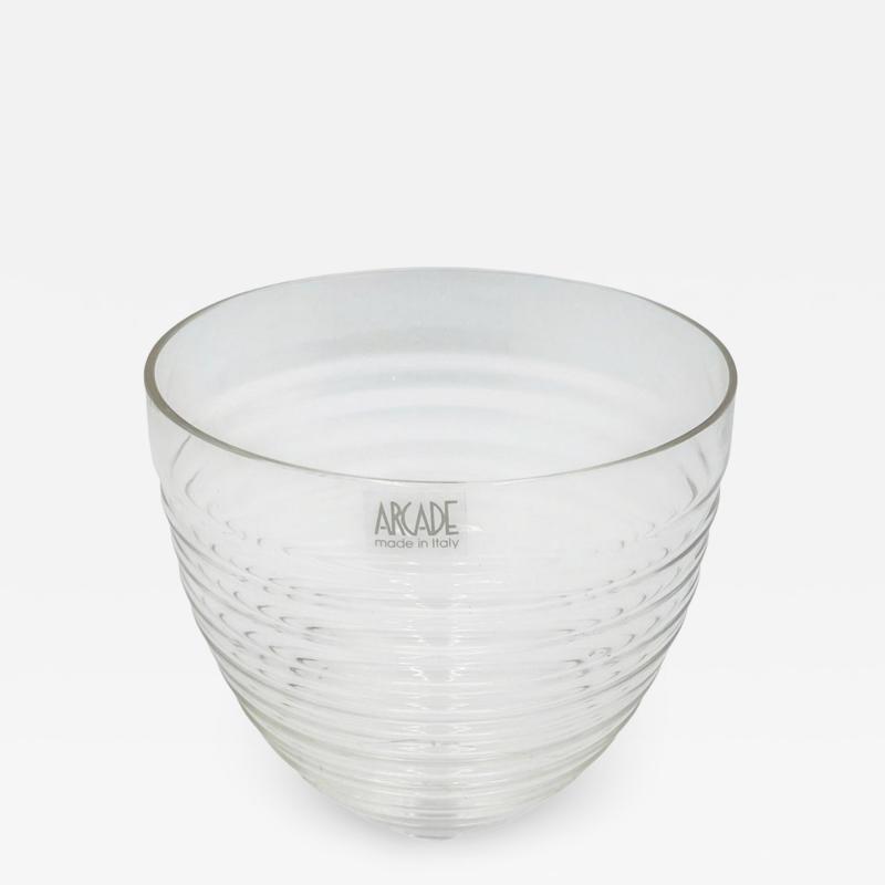  ARCADE MURANO Murano Glass Bowl by Roberto Faccioli for Arcade Italy