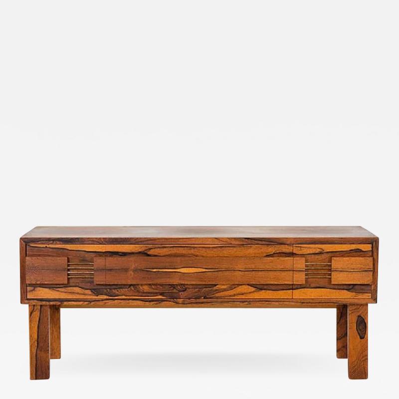  Ab Glas Tr Scandinavian Mid Century Hallway Chest in Rosewood by Glas Tr 