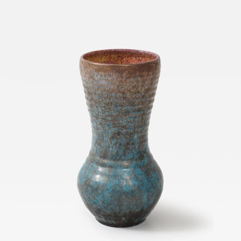  Accolay Pottery Accolay Sky Blue Copper Vessel