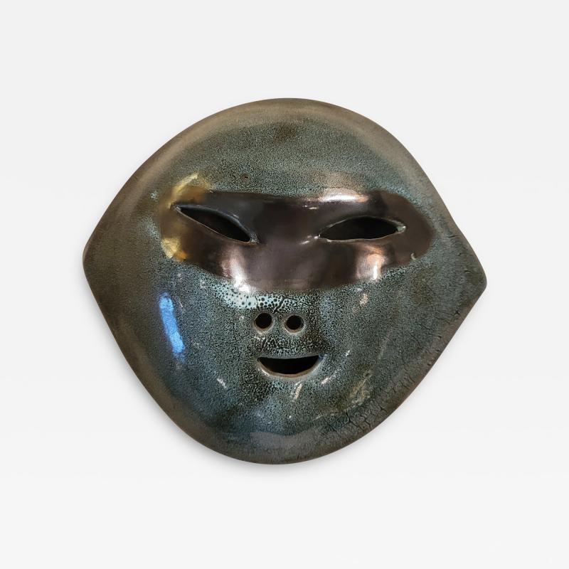  Accolay Pottery Ceramic mask by Accolay France between 1947 and 1983