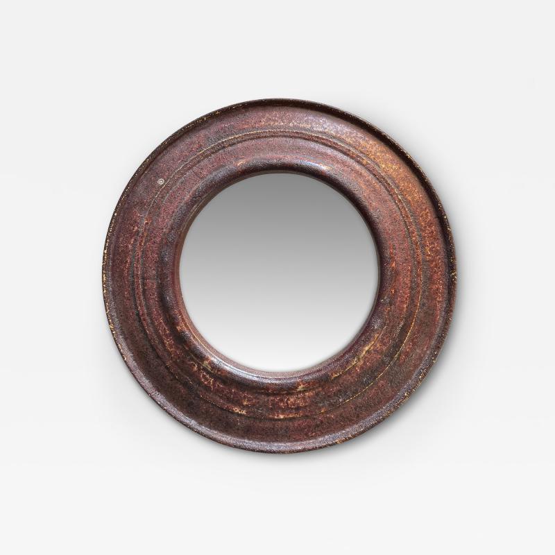  Accolay Pottery Mirror by les Potieres dAccolay