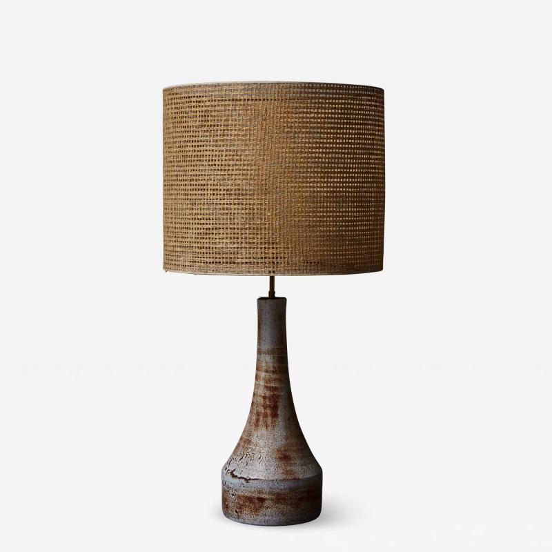  Accolay Pottery Tall Glazed Ceramic Table Lamp by Accolay