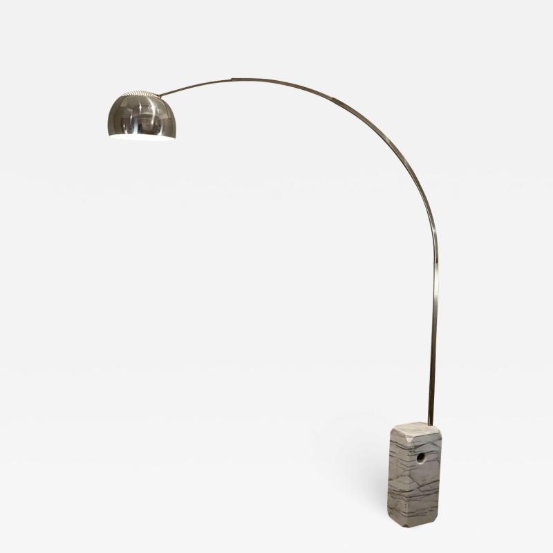  Achille Pier Giacomo Castiglioni Vintage Mid Century Achille Pier Giacomo Castiglioni Flos Arco Floor Lamp 1970