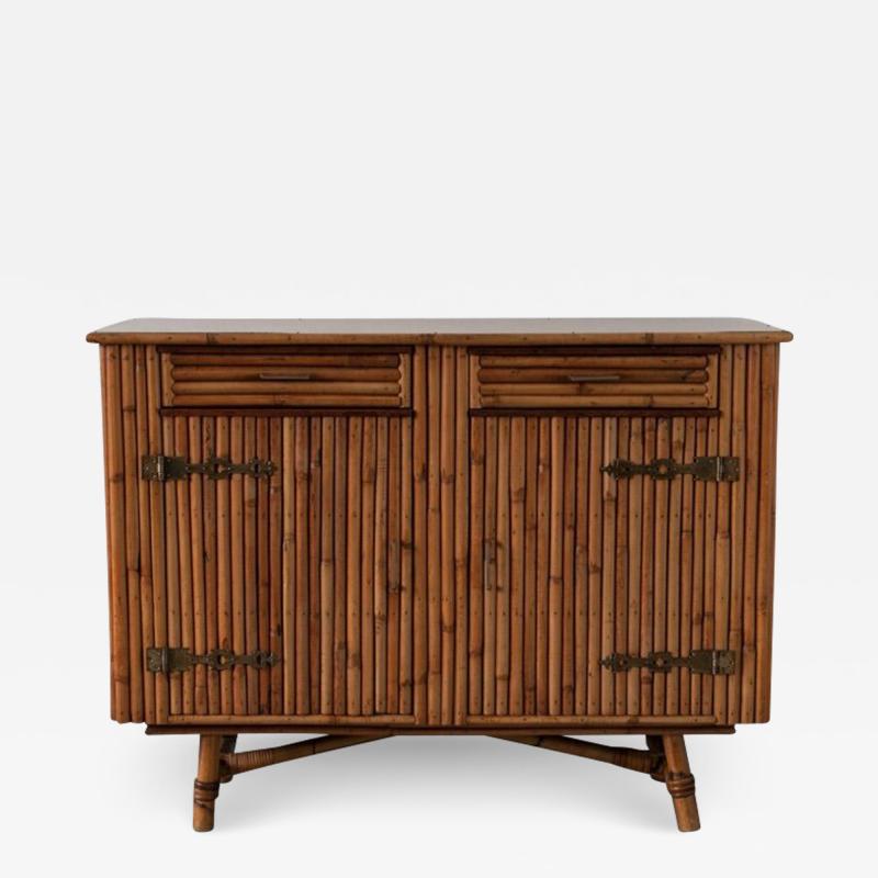  Adrien Audoux Frida Minet BAMBOO CABINET ATTRIBUTED TO AUDOUX MINET