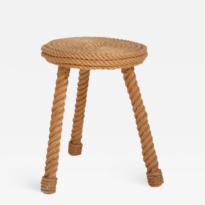  Adrien Audoux Frida Minet Rope Stool by Audoux Minet