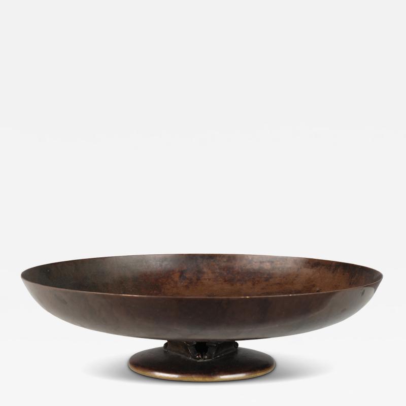  Aegte Ildfast Bowl on Stand by Aegte Bronce HF Ildfast