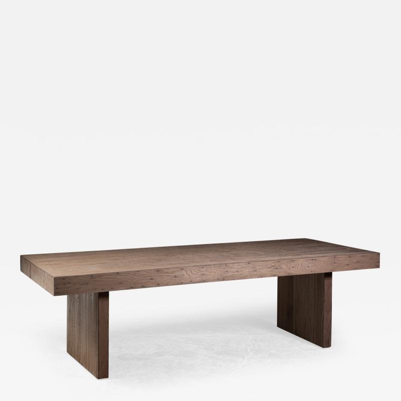  Aeterna Furniture 1957 Natural Oak Dining Table