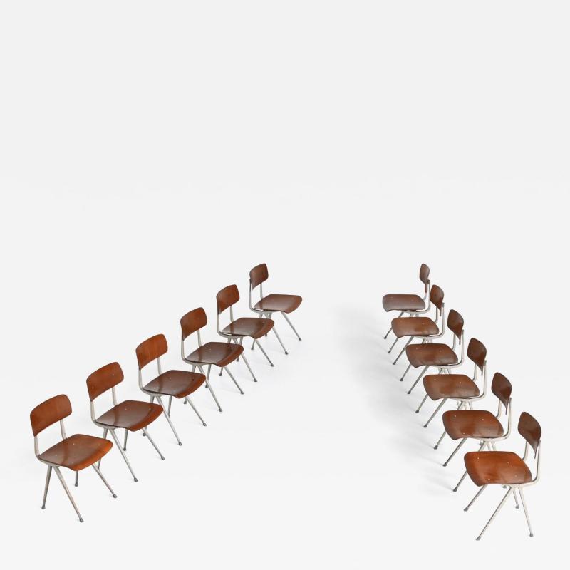  Ahrend de Cirkel Friso Kramer Result chairs in teak Ahrend de Cirkel The Netherlands 1958