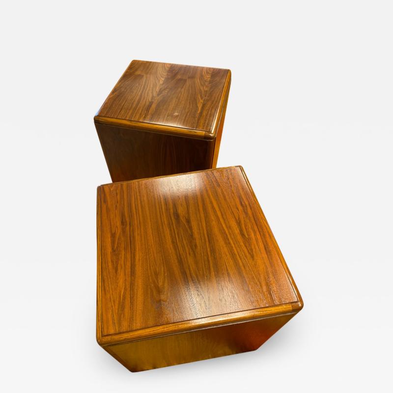  Altavista Lane Wooden cube table pair