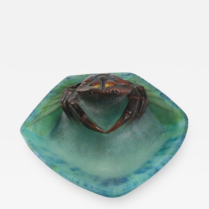  Amalric Walter Henri Berg Art Nouveau Crabe Vide Poche by Amalric Walter