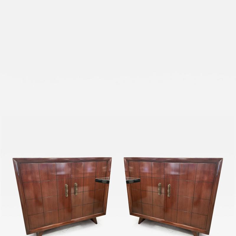  American of Martinsville Pair of American of Martinsville Mid Century American Chests