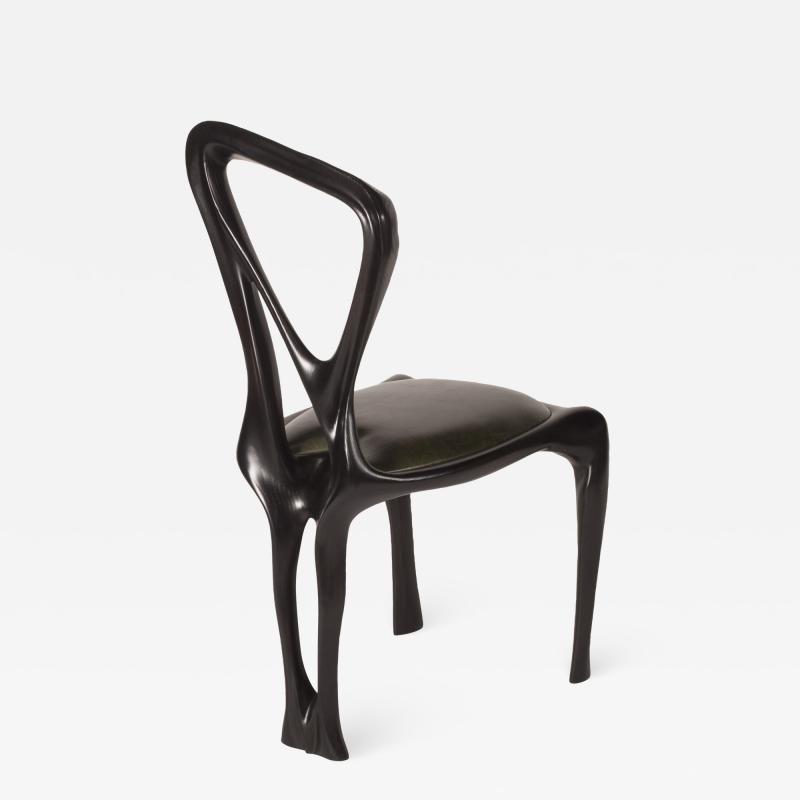  Amorph Amorph Gazelle dinning Chair Ebony Stained