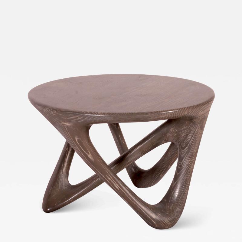  Amorph Amorph Ya side table in Mesa stain on solid wood