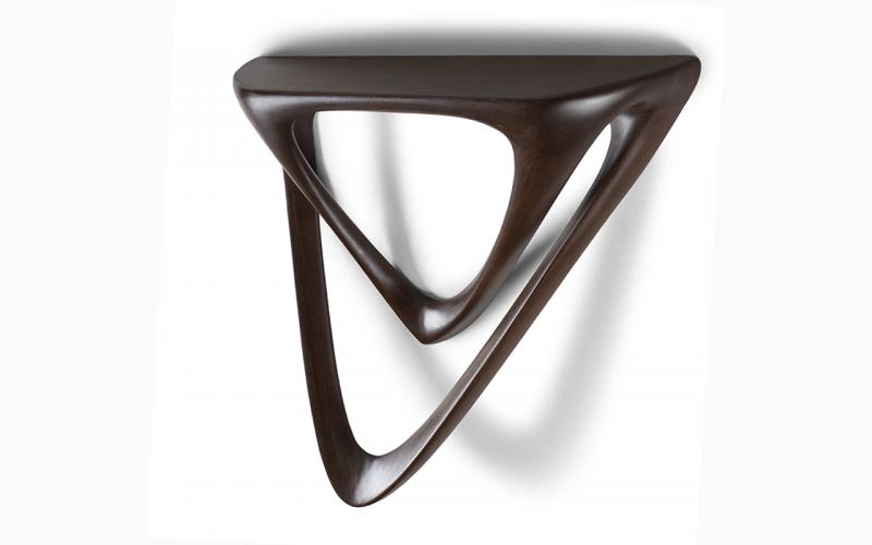 Amorph - Aras Console Colombia stain on Walnut wood by Amorph