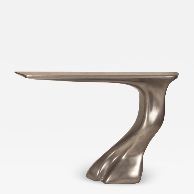  Amorph Frolic Console Table Nickel Finish Wall Mounted