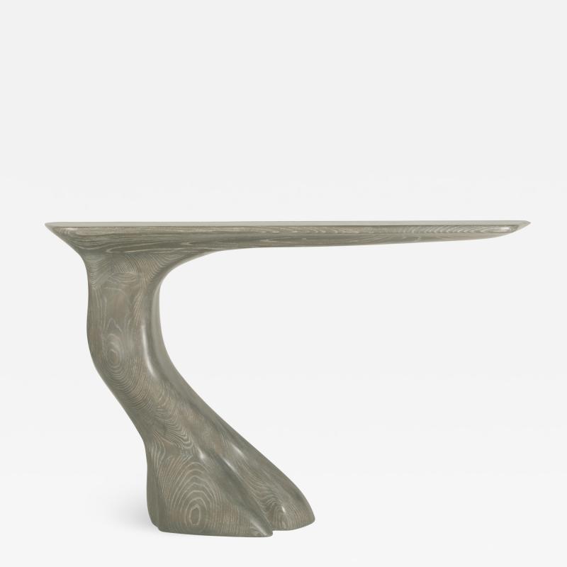  Amorph Frolic Console Table Wall Mounted Solid Wood Mesa Finish