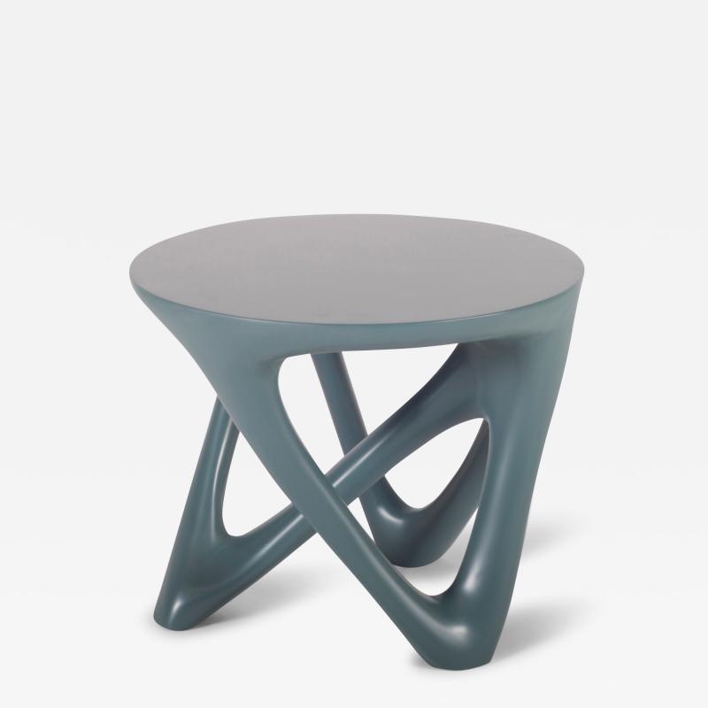 Amorph Ya side table in Gray lacquer finish
