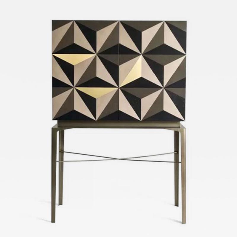  Angelo Cappellini Dark Tessella Cabinet