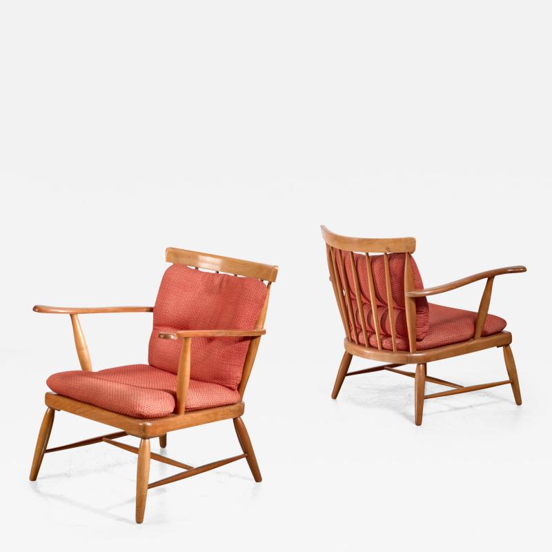  Anna L lja Praun Pair of Anna L lja Praun chairs Austria