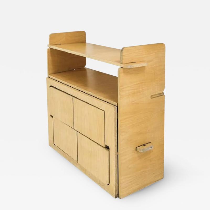  Anonima Design 1970 Rare Cabinet from Aggregati Series