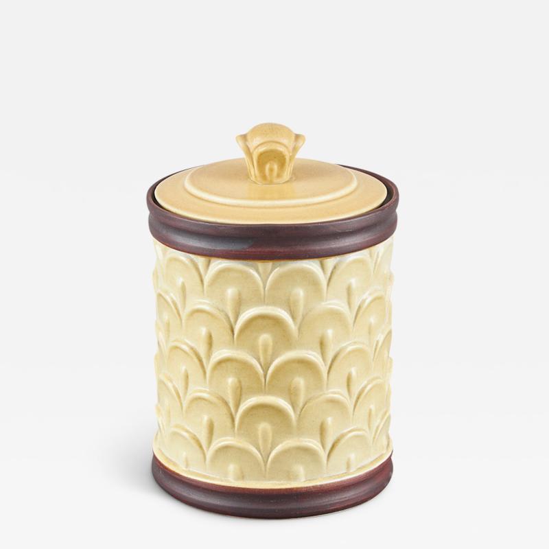  Arabia Art Deco Lidded Jar by Kurt Ekholm for Arabia