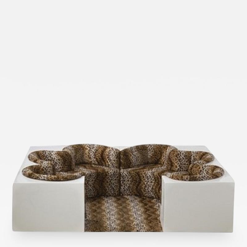  Archizoom Associati Safari lounge sofa Archizoom Associati 1968