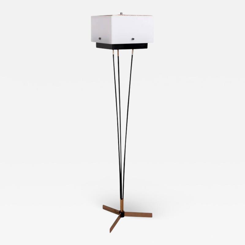  Arlus Rare French Modern Floor Lamp by Arlus