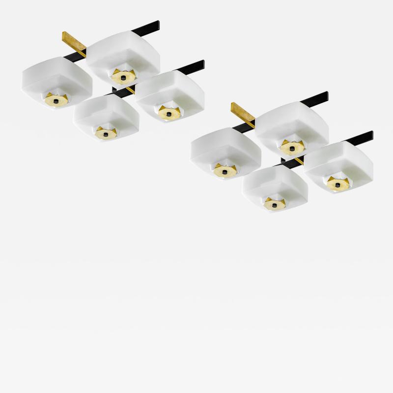  Arredoluce Arredoluce Pair of Ceiling Light 1960