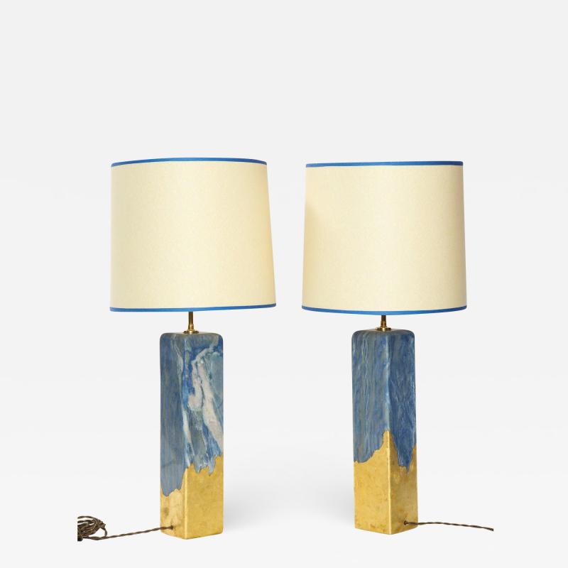  Arriau Pair of Azula Lamps by Arriau