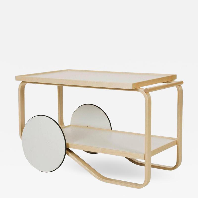  Artek Authentic Tea Trolley 901 in Birch by Alvar Aalto Artek