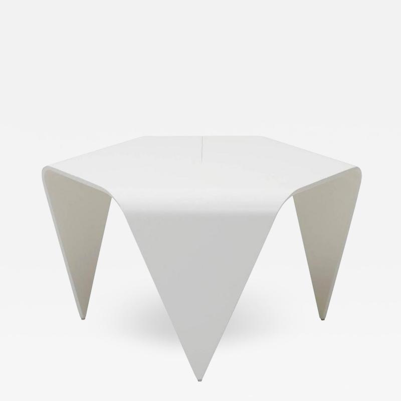  Artek Authentic Trienna Table in White Lacquer by Ilmari Tapiovaara Artek