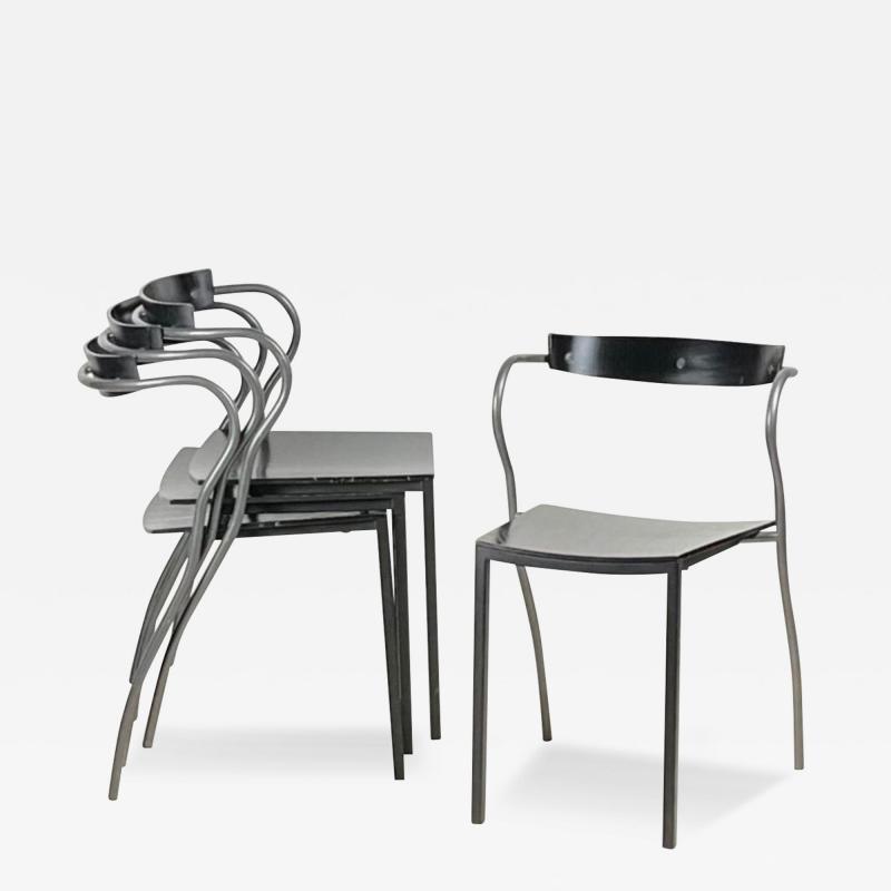  Artelano Set of 4 Rio Chairs by Pascal Mourgue for Artelano