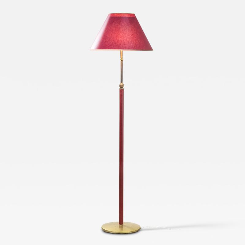  Arteluce Angelo Lelii mod Tris Floor Lamp Arredoluce Adjustable Diffuser 50s