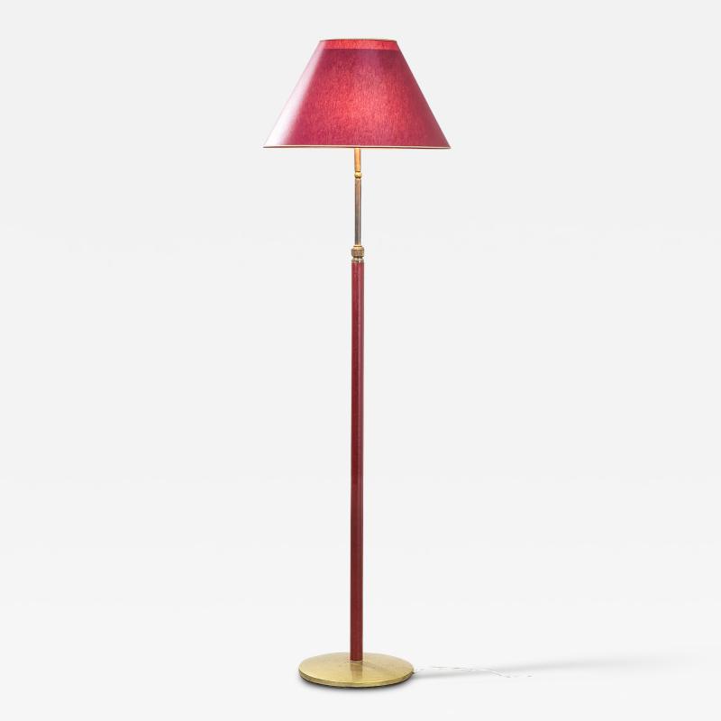  Arteluce Angelo Lelii mod Tris Floor Lamp Arredoluce Adjustable Diffuser 50s